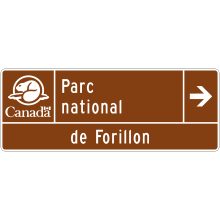 Parc national du Canada (entrée)