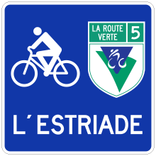 Itinéraire cyclable hors route