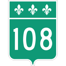 Écusson route 108