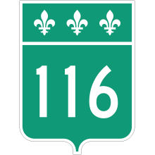 Écusson route 116