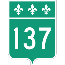 Écusson route 137