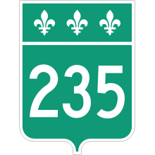 Route 235 shield