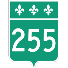 Écusson route 255