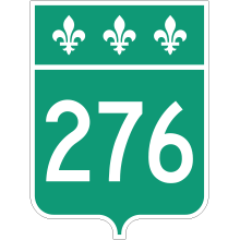 Écusson route 276