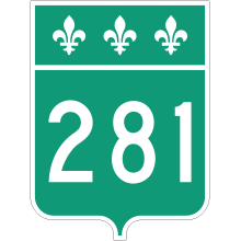 Écusson route 281