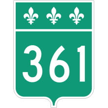 Écusson route 361
