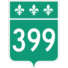 Écusson route 399