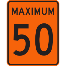 Limite de vitesse 50 km/h