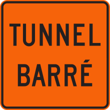 Tunnel barré