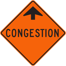 Signal avancé de congestion